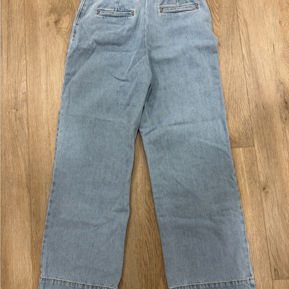 Sezane Light Blue Straight Leg Jeans - Picture 2 of 3